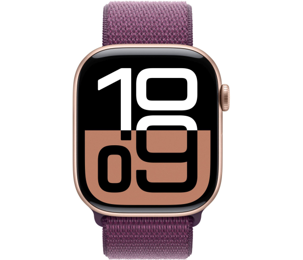 Apple Watch 10 42/Różowe Aluminum/Opaska Dojrzała Śliwka GPS - 1278123 - zdjęcie 2